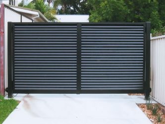 Забор из профнастила для Частного Дома: 135+ (Фото) Красивых ограждений своими руками