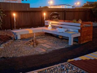 Забор из профнастила для Частного Дома: 135+ (Фото) Красивых ограждений своими руками