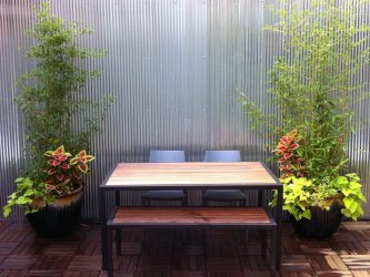 Забор из профнастила для Частного Дома: 135+ (Фото) Красивых ограждений своими руками