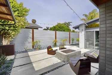 Забор из профнастила для Частного Дома: 135+ (Фото) Красивых ограждений своими руками