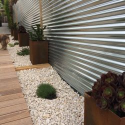 Забор из профнастила для Частного Дома: 135+ (Фото) Красивых ограждений своими руками