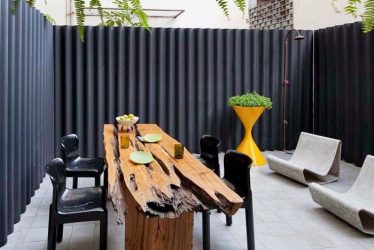 Забор из профнастила для Частного Дома: 135+ (Фото) Красивых ограждений своими руками