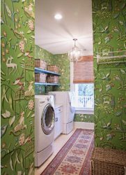 Зеленые обои: 200+ Фото Дизайна для вашего интерьера.  Какие обои подойдут для стен в спальне, кухне, гостиной?