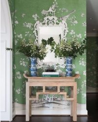 Зеленые обои: 200+ Фото Дизайна для вашего интерьера.  Какие обои подойдут для стен в спальне, кухне, гостиной?