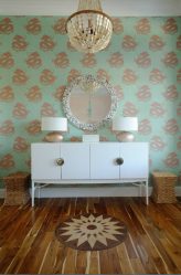 Зеленые обои: 200+ Фото Дизайна для вашего интерьера.  Какие обои подойдут для стен в спальне, кухне, гостиной?