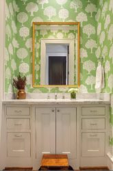 Зеленые обои: 200+ Фото Дизайна для вашего интерьера.  Какие обои подойдут для стен в спальне, кухне, гостиной?