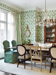 Зеленые обои: 200+ Фото Дизайна для вашего интерьера.  Какие обои подойдут для стен в спальне, кухне, гостиной?
