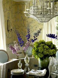 Зеленые обои: 200+ Фото Дизайна для вашего интерьера.  Какие обои подойдут для стен в спальне, кухне, гостиной?