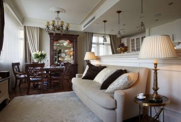 Американский стиль: Выбираем дизайн для квартиры (гостиной, спальни, кухни)