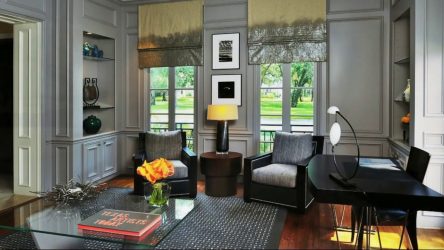 Американский стиль: Выбираем дизайн для квартиры (гостиной, спальни, кухни)