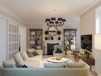 Американский стиль: Выбираем дизайн для квартиры (гостиной, спальни, кухни)