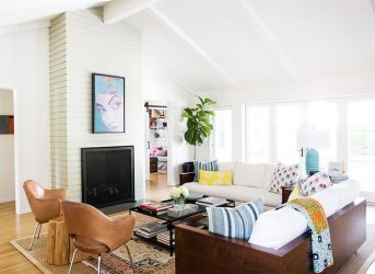 Американский стиль: Выбираем дизайн для квартиры (гостиной, спальни, кухни)