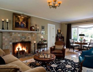 Американский стиль: Выбираем дизайн для квартиры (гостиной, спальни, кухни)