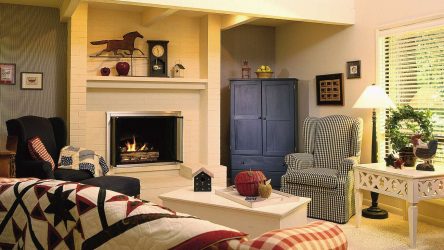 Американский стиль: Выбираем дизайн для квартиры (гостиной, спальни, кухни)