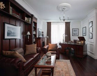 Интерьер в Английском Стиле - 190 (Фото) Дизайн Кухни/ Гостиной () Интерьер в Английском Стиле - 190 (Фото) Дизайн Кухни/ Гостиной