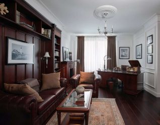 Интерьер в Английском Стиле - 190 (Фото) Дизайн Кухни/ Гостиной () Интерьер в Английском Стиле - 190 (Фото) Дизайн Кухни/ Гостиной