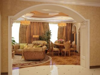 Арка на кухню вместо двери: 115+ (Фото) Дизайна между комнатами