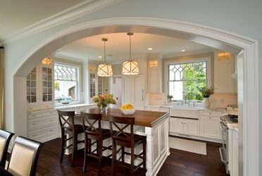 Арка на кухню вместо двери: 115+ (Фото) Дизайна между комнатами