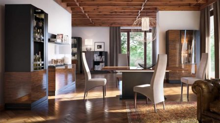 Бар для бутылок в интерьере квартиры или дома —  Как лучше сделать? 120+ (Фото) из дерева, напольный, угловой