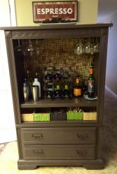 Бар для бутылок в интерьере квартиры или дома —  Как лучше сделать? 120+ (Фото) из дерева, напольный, угловой