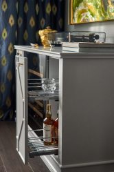 Бар для бутылок в интерьере квартиры или дома —  Как лучше сделать? 120+ (Фото) из дерева, напольный, угловой