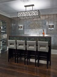 Бар для бутылок в интерьере квартиры или дома —  Как лучше сделать? 120+ (Фото) из дерева, напольный, угловой