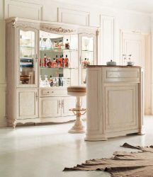 Бар для бутылок в интерьере квартиры или дома —  Как лучше сделать? 120+ (Фото) из дерева, напольный, угловой