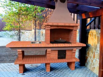 Зона Барбекю на даче: Как обустроить площадку с беседкой, мангалом и грилем? (180+Фото)