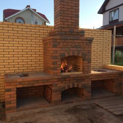 Зона Барбекю на даче: Как обустроить площадку с беседкой, мангалом и грилем? (180+Фото)