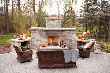 Зона Барбекю на даче: Как обустроить площадку с беседкой, мангалом и грилем? (180+Фото)