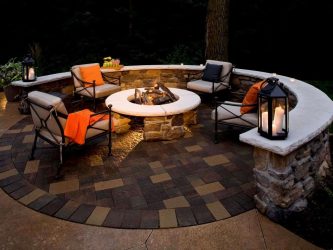 Зона Барбекю на даче: Как обустроить площадку с беседкой, мангалом и грилем? (180+Фото)