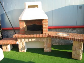 Зона Барбекю на даче: Как обустроить площадку с беседкой, мангалом и грилем? (180+Фото)