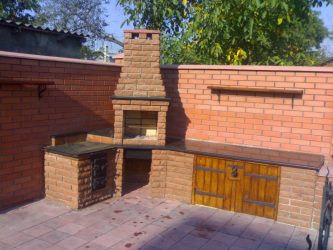 Зона Барбекю на даче: Как обустроить площадку с беседкой, мангалом и грилем? (180+Фото)