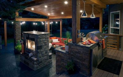 Зона Барбекю на даче: Как обустроить площадку с беседкой, мангалом и грилем? (180+Фото)