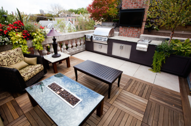 Зона Барбекю на даче: Как обустроить площадку с беседкой, мангалом и грилем? (180+Фото)