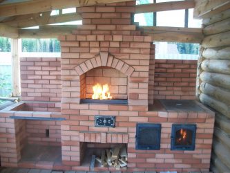 Зона Барбекю на даче: Как обустроить площадку с беседкой, мангалом и грилем? (180+Фото)