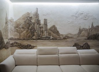 Создание барельефа своими руками: Как сделать эксклюзивную роспись стен? Творческие возможности для обновления декора. Мастер-класс для начинающих