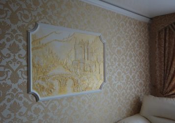 Создание барельефа своими руками: Как сделать эксклюзивную роспись стен? Творческие возможности для обновления декора. Мастер-класс для начинающих