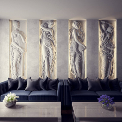 Создание барельефа своими руками: Как сделать эксклюзивную роспись стен? Творческие возможности для обновления декора. Мастер-класс для начинающих