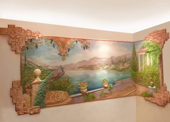 Создание барельефа своими руками: Как сделать эксклюзивную роспись стен? Творческие возможности для обновления декора. Мастер-класс для начинающих