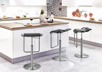 Барные стулья: Почему они так популярны? Новый тренд в интерьере (деревянные, металлические, со спинкой). Идеальное решение для приятного отдыха (145+Фото)