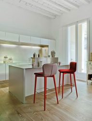 Барные стулья: Почему они так популярны? Новый тренд в интерьере (деревянные, металлические, со спинкой). Идеальное решение для приятного отдыха (145+Фото)