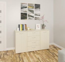 Особенности Комода белого цвета: 200+ (Фото) вариантов (глянцевый, с ящиками, без ручек)