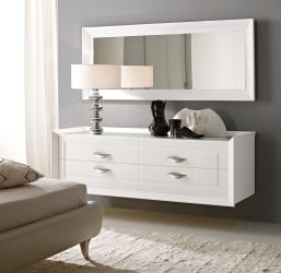 Особенности Комода белого цвета: 200+ (Фото) вариантов (глянцевый, с ящиками, без ручек)