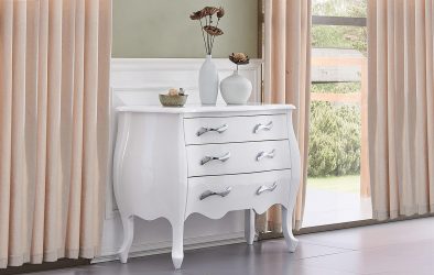 Особенности Комода белого цвета: 200+ (Фото) вариантов (глянцевый, с ящиками, без ручек)