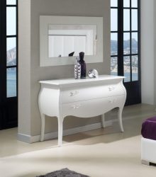 Особенности Комода белого цвета: 200+ (Фото) вариантов (глянцевый, с ящиками, без ручек)