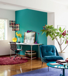 Интерьер в бирюзовых тонах – Выбор незаурядных личностей (235+ Фото). С каким цветом сочетается?