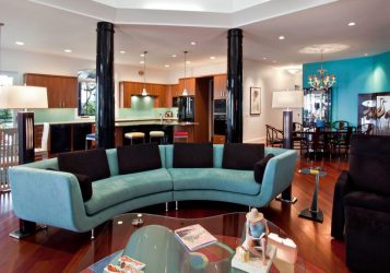 Интерьер в бирюзовых тонах – Выбор незаурядных личностей (235+ Фото). С каким цветом сочетается?