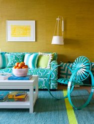 Интерьер в бирюзовых тонах – Выбор незаурядных личностей (235+ Фото). С каким цветом сочетается?