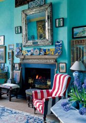 Интерьер в бирюзовых тонах – Выбор незаурядных личностей (235+ Фото). С каким цветом сочетается?